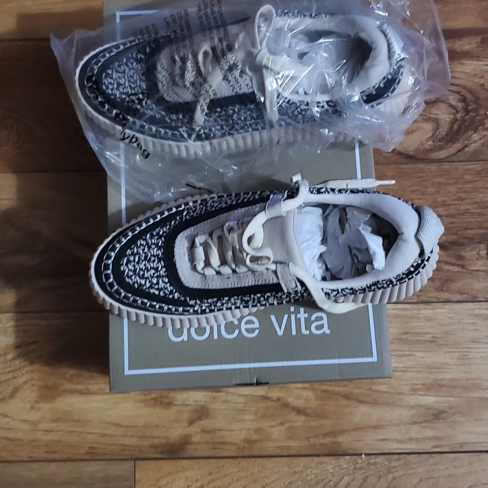 New Dolce Vita Monochrome Patterned Sneakers